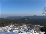 Gozdarska koča Rovtarica - Planina Pečana